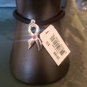 Cookie Lee black Ponytail holder